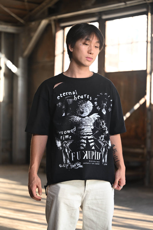 Eternally Hearts Tee - Black