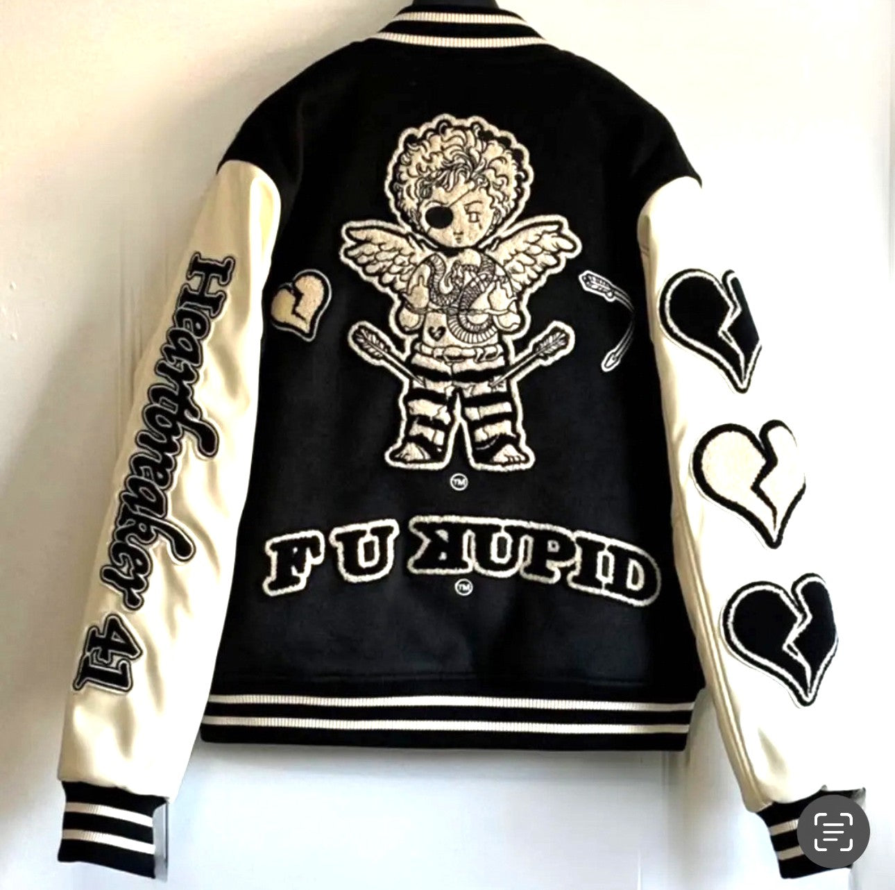 F U KUPID HEARTBREAKER 41 LETTERMAN