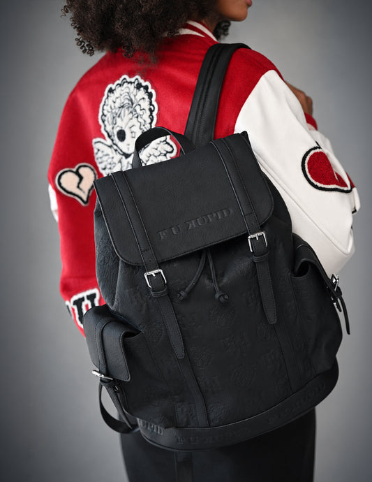 Opulent Voyage Book Bag - Onyx Black