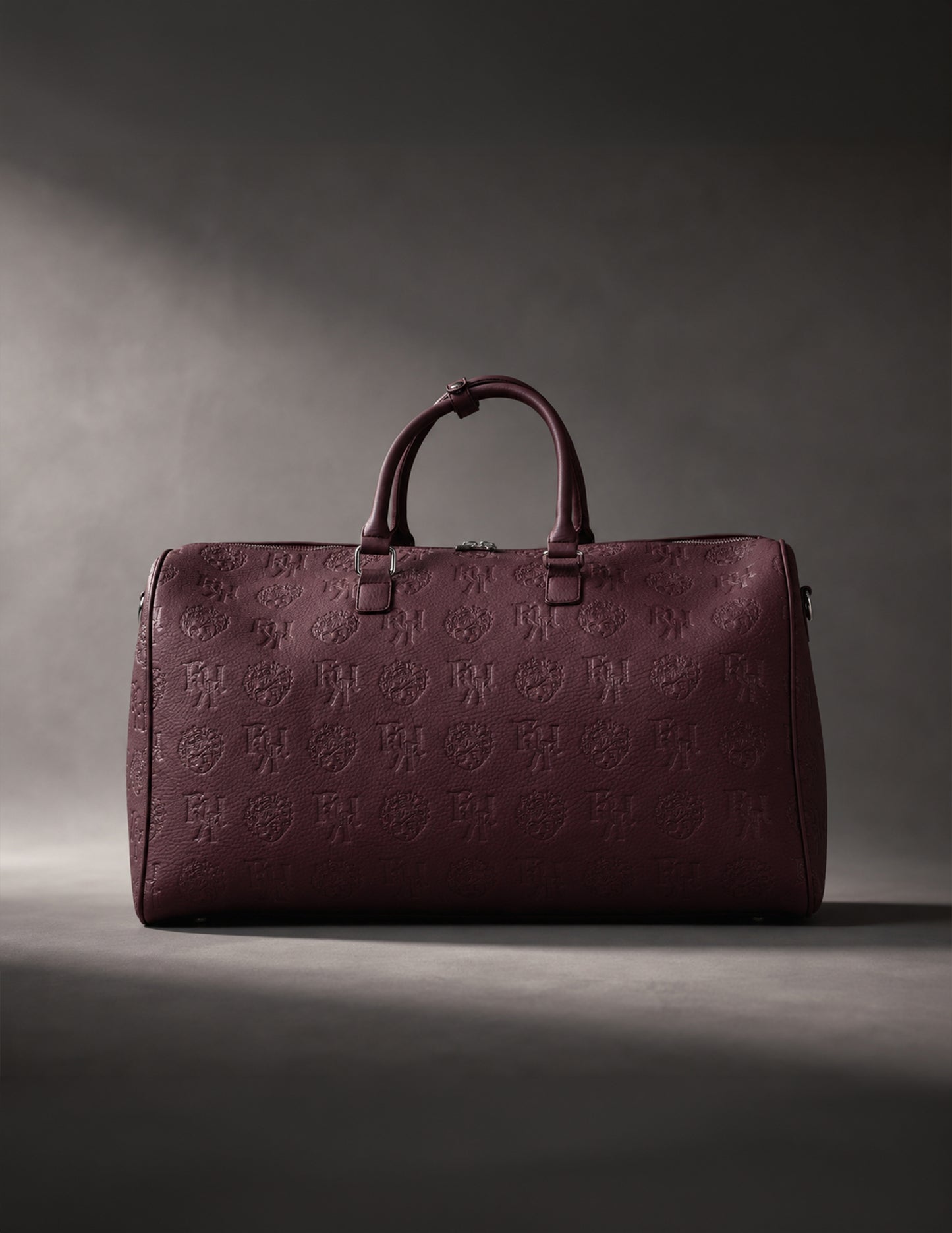 Opulent Voyage Duffle Bag - Merlot Red
