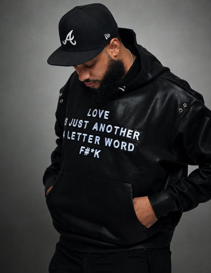 Love Is Hoodie - Black