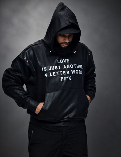 Love Is Hoodie - Black