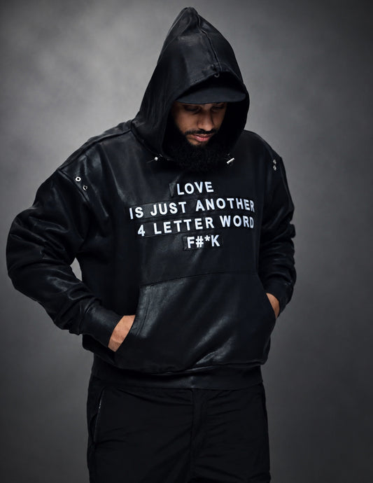 Love Is Hoodie - Black