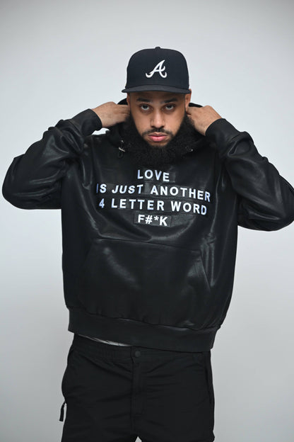 Love Is Hoodie - Black
