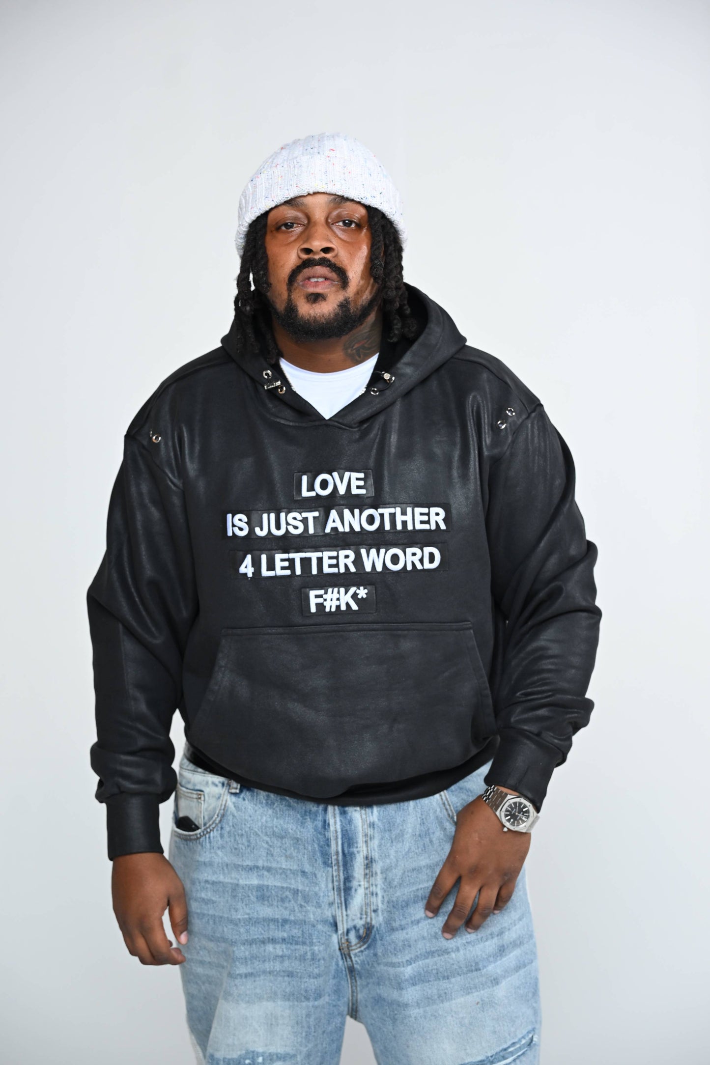 Love Is Hoodie - Black