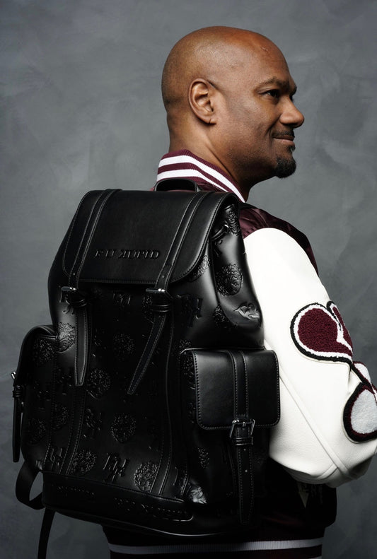 Opulent Voyage Book Bag - Onyx Black