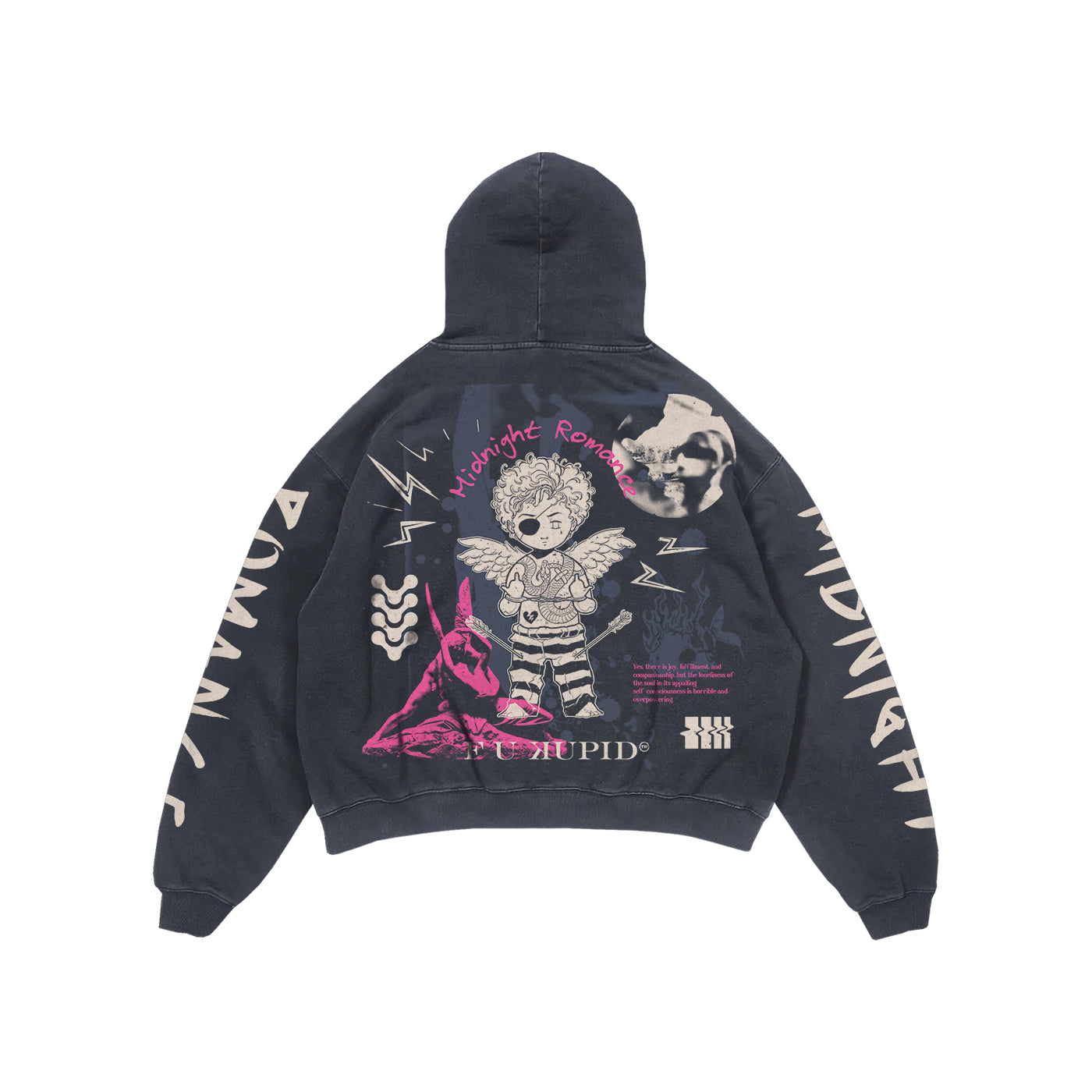 F U KUPID MIDNIGHT ROMANCE HOODIE